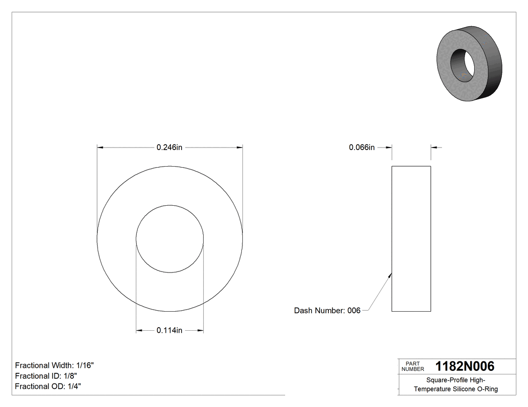 Technical drawing - 1182N006